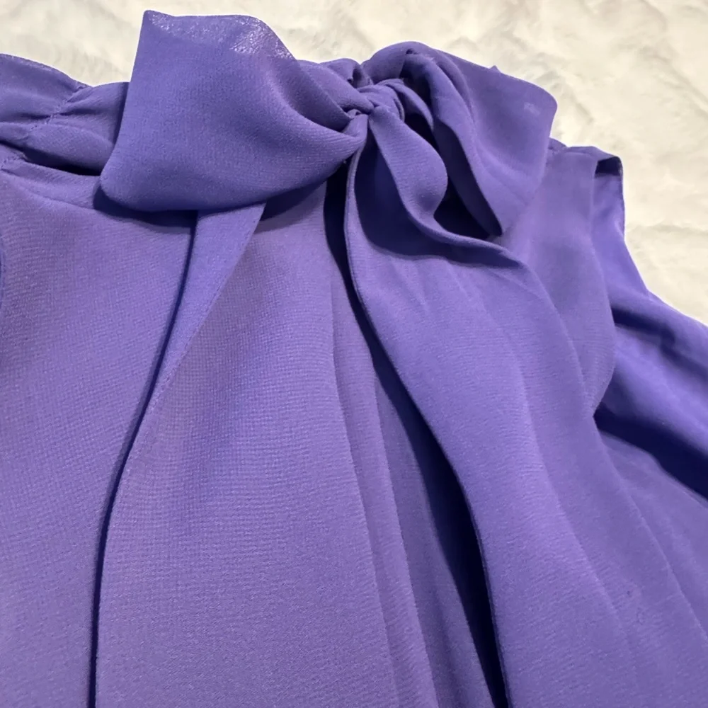 NWT New York & Company Purple Halter
Dress - Picture 7 of 9